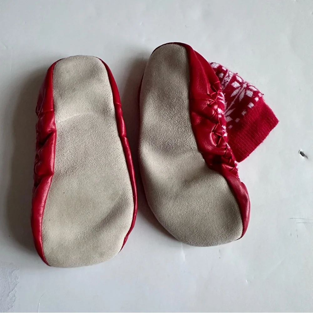 Hanna Andersson Fair Isle Swedish Moccasins Slippers